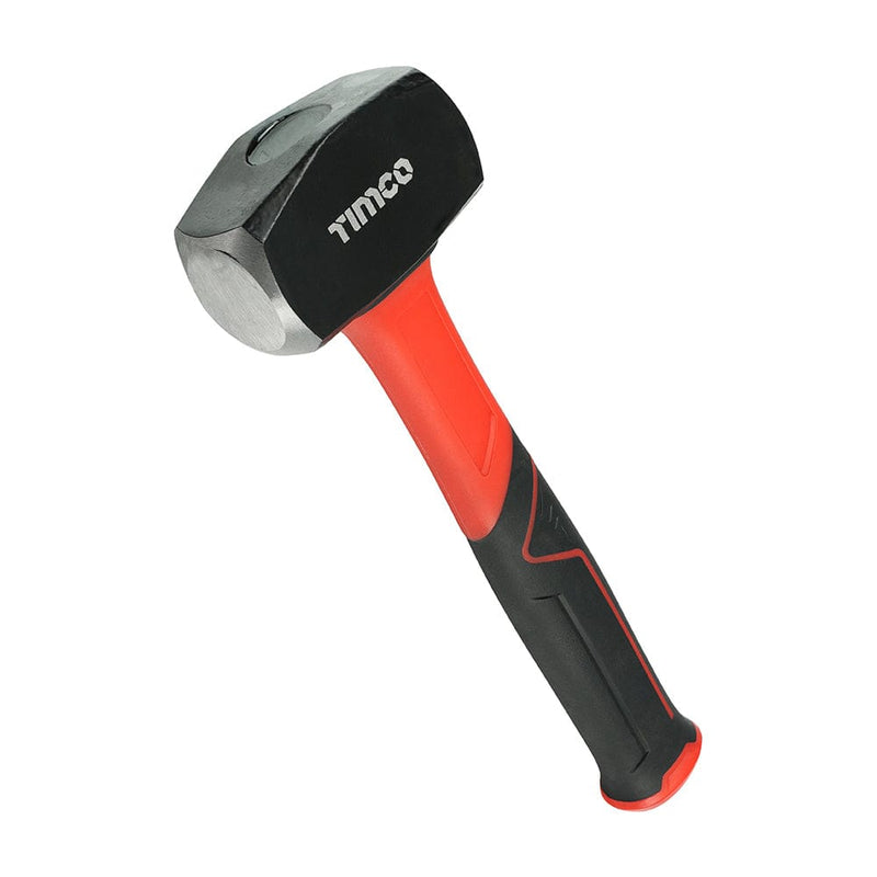 TIMCO Hand Tools 2 1/2lb Timco Lump Hammer, Shock Absorbing Fibreglass Handle Fibreglass Handle Lump Club Hammer - Pack Qty - 1 Ea