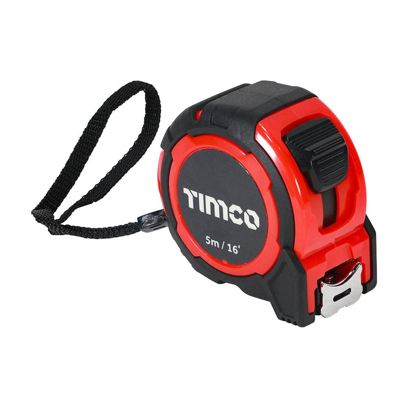 TIMCO Hand Tools 5m/16ft x 25mm TIMCO Tape Measure