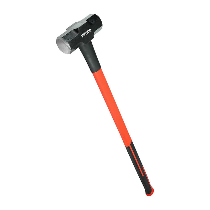 TIMCO Hand Tools 7lb Timco Sledgehammer 7lb or 10lb , Shock Absorbing Fibreglass Handle Sledgehammer - Pack Qty - 1 Ea