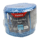 TIMCO Hand Tools 8mm x 30m TIMCO Blue Polypropylene Rope Coil