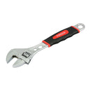 TIMCO Hand Tools TIMCO Adjustable Wrench with Soft Grip Handle, Grips 0 - 24mm - Pack Qty - 1 EA