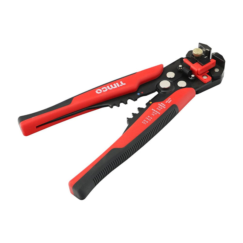 TIMCO Hand Tools TIMCO Automatic Wire Strippers 3-in-1 Pliers Cutters Crimpers - 8" - Pack Qty - 1 EA