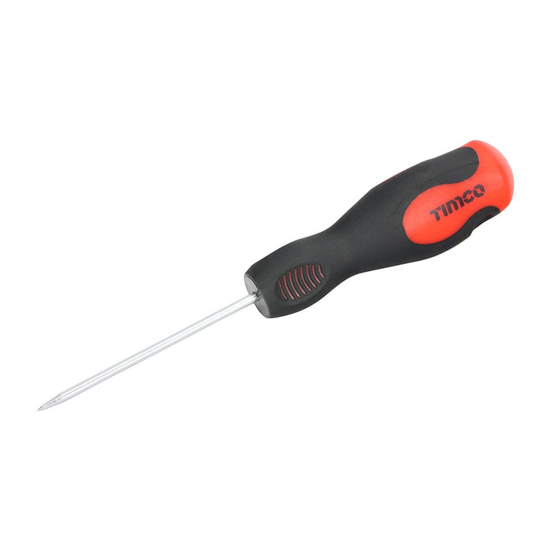 TIMCO Hand Tools TIMCO Bradawl, Anti-Slip Grip with Sharp Marking Point - 75mm - Pack Qty - 1 EA