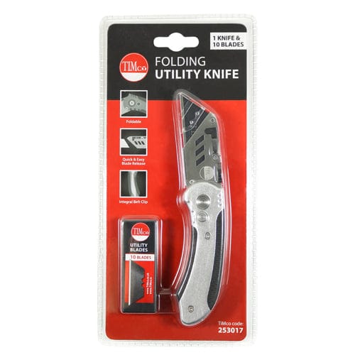TIMCO Hand Tools TIMCO Folding Utility Knife
