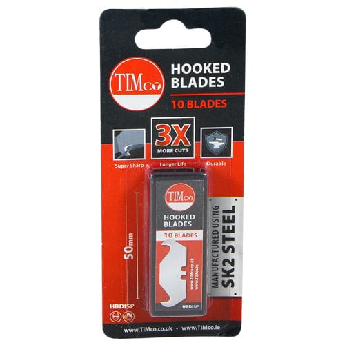 TIMCO Hand Tools TIMCO Hook Knife Blade - 51 x 19 x 0.6