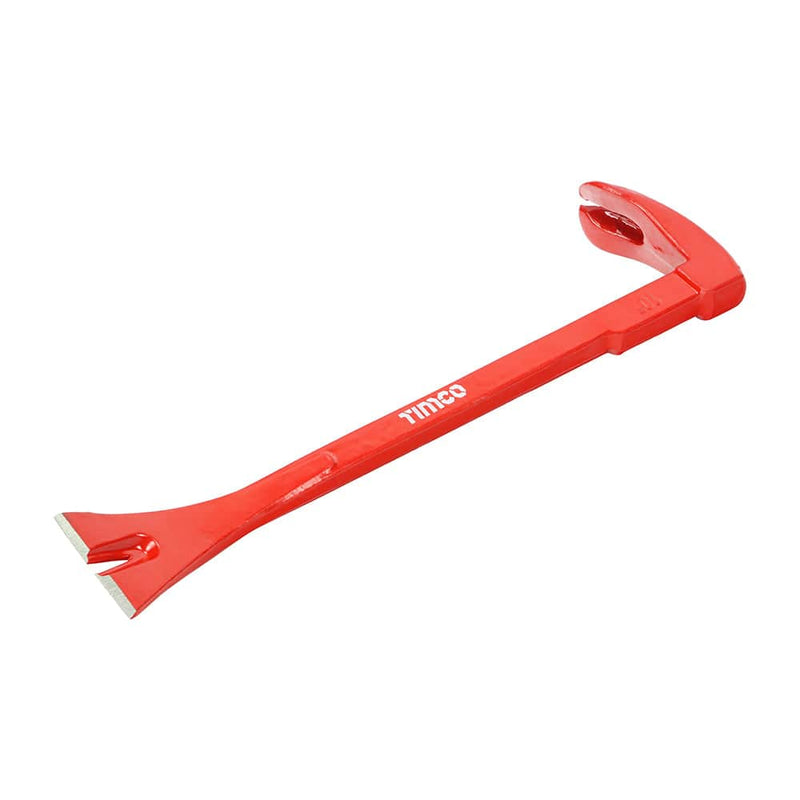 TIMCO Hand Tools Timco Moulding Pry Bar, Multi-Functional Wide Claw Moulding Puller - 250Mm / 10" - Pack Qty - 1 Ea