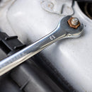 TIMCO Hand Tools Timco Open Ended Spanner Set - Metric Drop Forged Chrome Vanadium, 6Mm To 22Mm - 8 Pieces - Pack Qty - 1 Ea