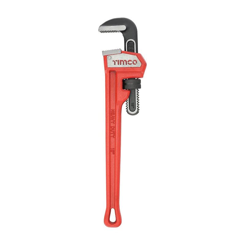 TIMCO Hand Tools Timco Pipe Wrench, Heavy Duty Drop Forged Adjustable Pipe Wrench - Pack Qty - 1 Ea