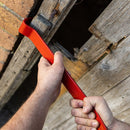 TIMCO Hand Tools Timco Utility Bar, Multi-Functional Heavy Duty Wrecking Pry Bar - 375Mm / 15" - Pack Qty - 1 Ea