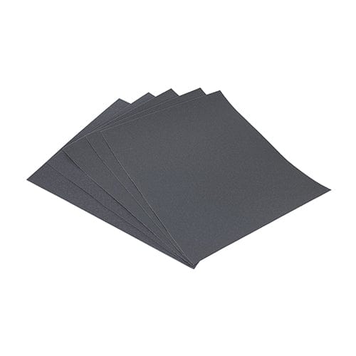 TIMCO Hand Tools TIMCO Wet & Dry Sanding Sheets 600 Grit Black - 230 x 280mm