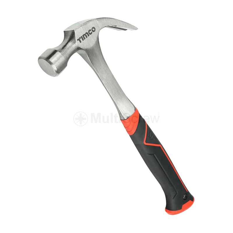 Timco Home, Furniture & DIY:DIY Tools & Workshop Equipment:Hand Tools:Hammers & Mallets 16oz Hammer Timco Claw Hammer - One Piece 16oz or 20oz - Balanced Forged Steel DIY Hand Tool