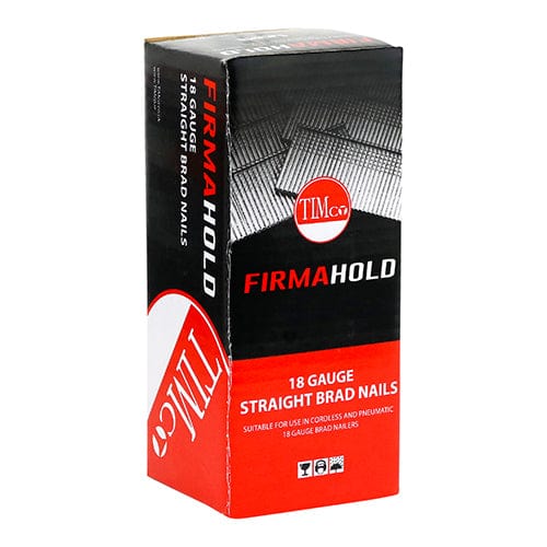 TIMCO Nails 18g x 16 / 5000 TIMCO FirmaHold Collated 16 Gauge Straight Galvanised Brad Nails
