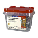 TIMCO Nails 40 x 4.00 / 2.5 / TIMtub TIMCO Presser Point Staples Galvanised