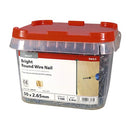 TIMCO Nails 50 x 2.65 / 2.5 / TIMtub TIMCO Round Wire Nails Bright