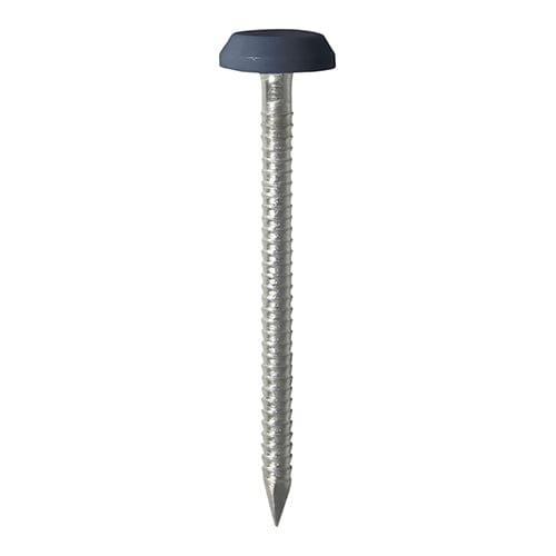 Timco Polymer Headed Nails A4 Stainless Steel Anthracite Grey - Pack Qty - 100 Pcs