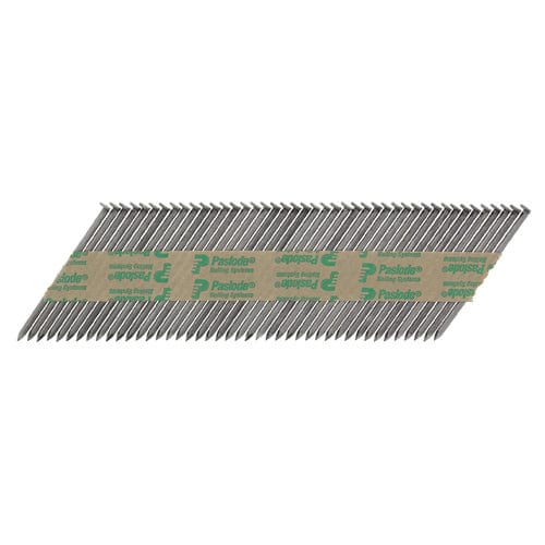 TIMCO Nails Paslode IM350+ Nails & Fuel Cells Trade Pack Plain Shank Bright - 3.1 x 90/2CFC
