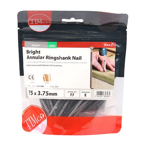 TIMCO Nails TIMCO Annular Ringshank Nails Bright