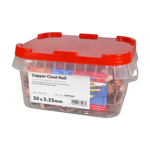 TIMCO Nails TIMCO Clout Nails Copper