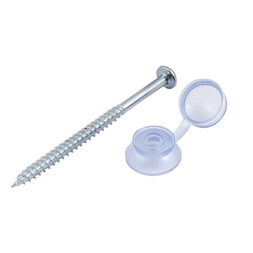 Timco Corrugated Sheet Fixings Clear - 10 X 3 - Pack Qty - 50 Pcs