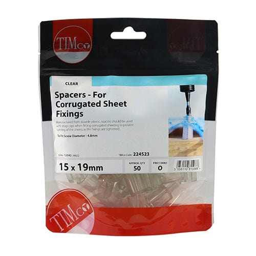 TIMCO Nails TIMCO Corrugated Sheet Spacer - 15.0 x 19