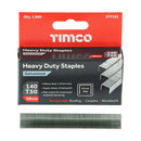 TIMCO Nails TIMCO Heavy Duty Chisel Point Galvanised Staples