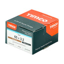 TIMCO Nails TIMCO Polymer Headed Nails A4 Stainless Steel Clay Brown