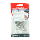 TIMCO Nails TIMCO Polymer Headed Nails A4 Stainless Steel White - 50mm