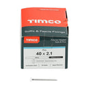 TIMCO Nails TIMCO Polymer Headed Pins A4 Stainless Steel White