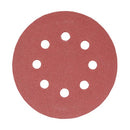 TIMCO Powertool Accessories 125mm TIMCO Random Orbital Sanding Discs 180 Grit Red