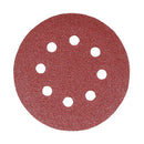 TIMCO Powertool Accessories 125mm TIMCO Random Orbital Sanding Discs 60 Grit Red