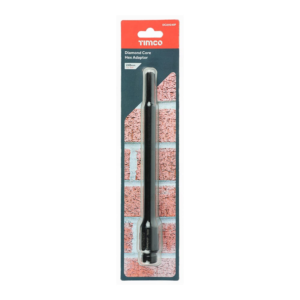 Timco Diamond Gp Core Hex Adaptor - Pack Qty - 1 Ea