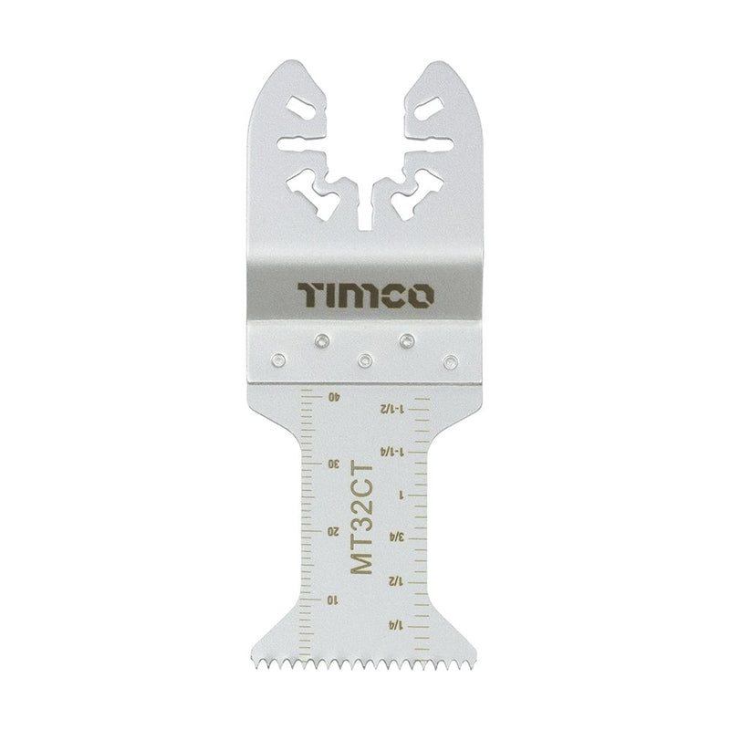 TIMCO Powertool Accessories 32mm / 1 TIMCO MTool Blade Straight Coarse