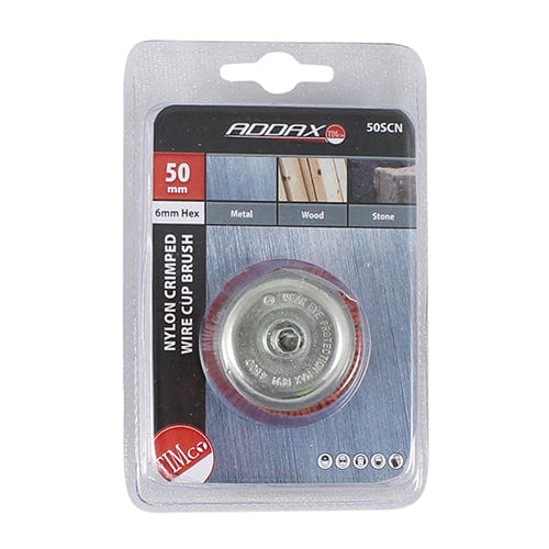 Timco Drill Cup Brush Nylon - Pack Qty - 1 Ea