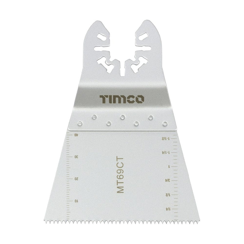 TIMCO Powertool Accessories 69mm / 1 TIMCO MTool Blade Straight Coarse