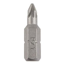 TIMCO Powertool Accessories No.1 x 25 / 100 / Small Jar TIMCO Pozi Driver Bit S2 Grey