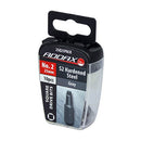 TIMCO Powertool Accessories No.2 x 25 / 10 TIMCO Square Driver Bit S2 Grey