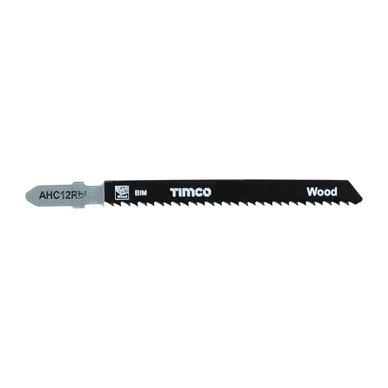 TIMCO Powertool Accessories T101BRF TIMCO Jigsaw Blades Wood Cutting Bi-Metal Blades
