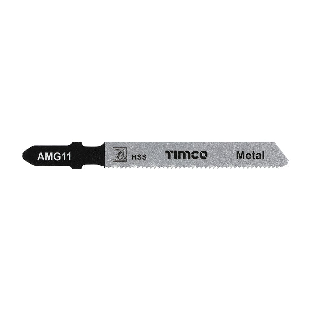 Timco Jigsaw Blades Metal Cutting Hss Blades - Pack Qty - 5 Pcs