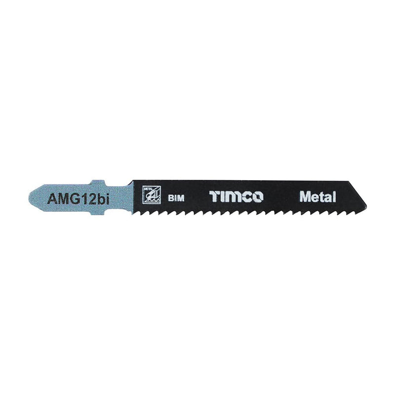 TIMCO Powertool Accessories T118BF TIMCO Jigsaw Blades Metal Cutting Bi-Metal Blades