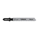 TIMCO Powertool Accessories T118G TIMCO Jigsaw Blades Metal Cutting HSS Blades