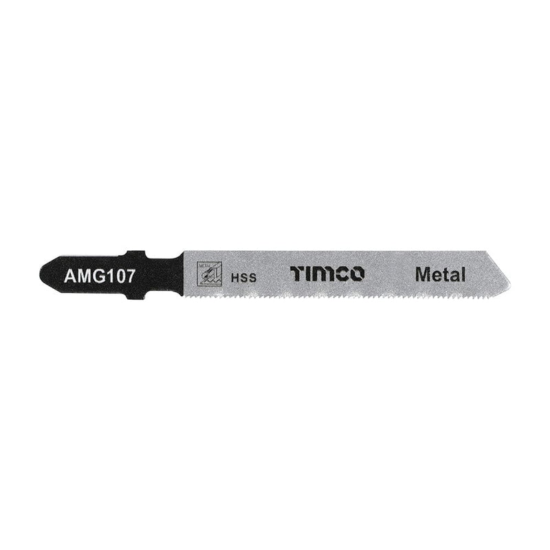 TIMCO Powertool Accessories T118G TIMCO Jigsaw Blades Metal Cutting HSS Blades