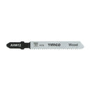 TIMCO Powertool Accessories T119B TIMCO Jigsaw Blades Wood Cutting HCS Blades