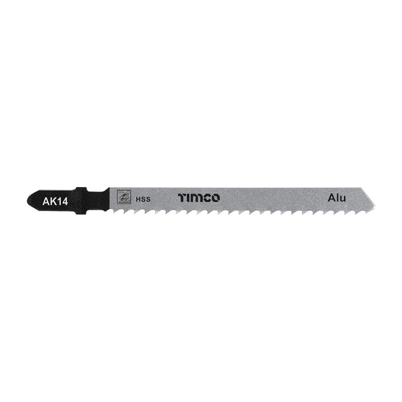TIMCO Powertool Accessories T127D TIMCO Jigsaw Blades Metal Cutting HSS Blades