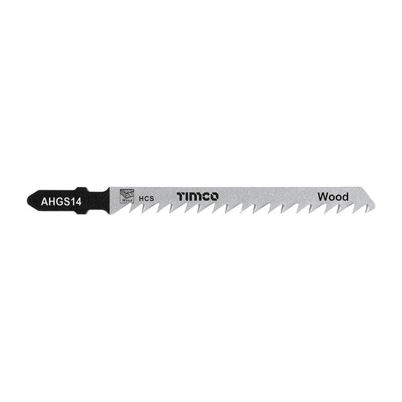 TIMCO Powertool Accessories T144D TIMCO Jigsaw Blades Wood Cutting HCS Blades