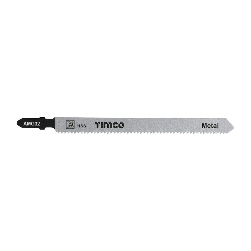 TIMCO Powertool Accessories T318B TIMCO Jigsaw Blades Metal Cutting HSS Blades