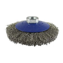 TIMCO Powertool Accessories TIMCO Angle Grinder Bevel Brush Crimped Stainless Steel - 115mm