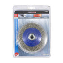 TIMCO Powertool Accessories TIMCO Angle Grinder Bevel Brush Crimped Stainless Steel - 115mm