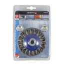 TIMCO Powertool Accessories TIMCO Angle Grinder Bevel Brush Twisted Knot Stainless Steel - 100mm