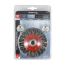 TIMCO Powertool Accessories TIMCO Angle Grinder Bevel Brush Twisted Knot Steel Wire - 100mm