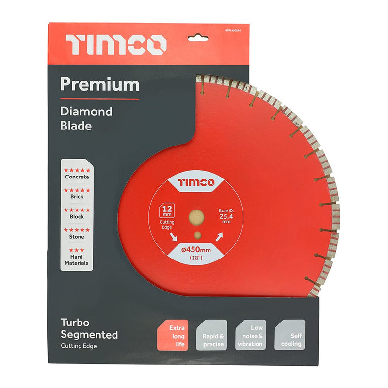 TIMCO Powertool Accessories TIMCO Diamond Blade Laser 12mm Seg